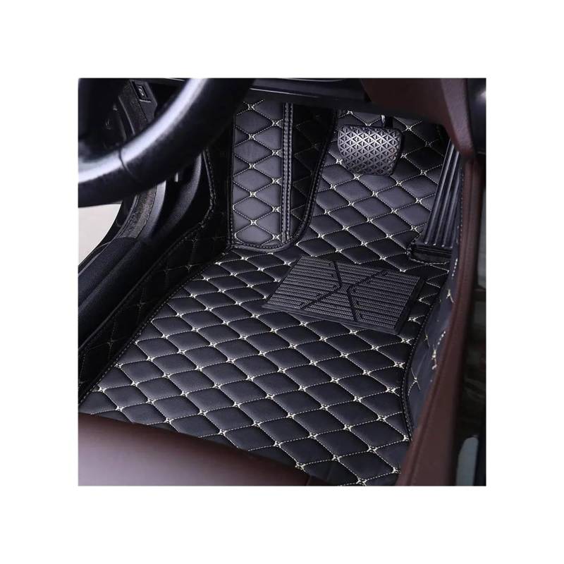 CAVINBDZ Für R&enault Für Captur 2014 2015 2016 2017 Custom Car Fußmatten Wasserdicht Schlamm Teppich Fuß Pads Innenräume Zubehör Auto-Fußmatten-Teppiche(1PCS Driver,1) von CAVINBDZ