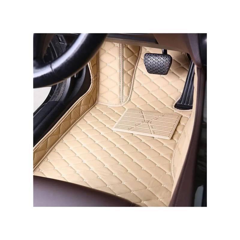 CAVINBDZ Für R&enault Für Captur 2014 2015 2016 2017 Custom Car Fußmatten Wasserdicht Schlamm Teppich Fuß Pads Innenräume Zubehör Auto-Fußmatten-Teppiche(1PCS Driver,3) von CAVINBDZ