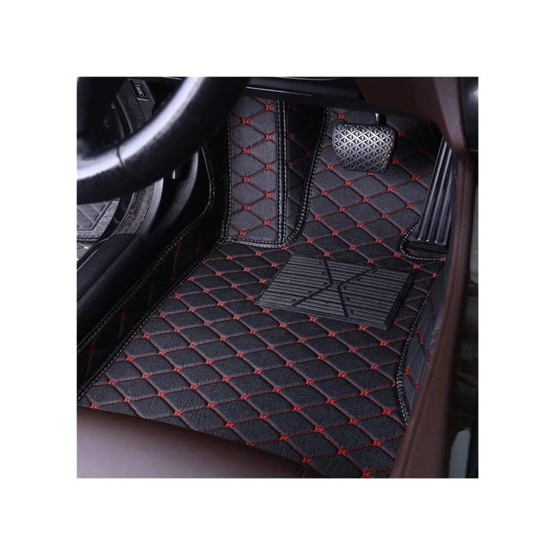 CAVINBDZ Für R&enault Für Captur 2014 2015 2016 2017 Custom Car Fußmatten Wasserdicht Schlamm Teppich Fuß Pads Innenräume Zubehör Auto-Fußmatten-Teppiche(1PCS Driver,5) von CAVINBDZ