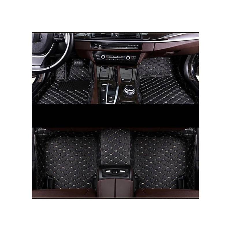 CAVINBDZ Für R&enault Für Captur 2014 2015 2016 2017 Custom Car Fußmatten Wasserdicht Schlamm Teppich Fuß Pads Innenräume Zubehör Auto-Fußmatten-Teppiche(Set,1) von CAVINBDZ