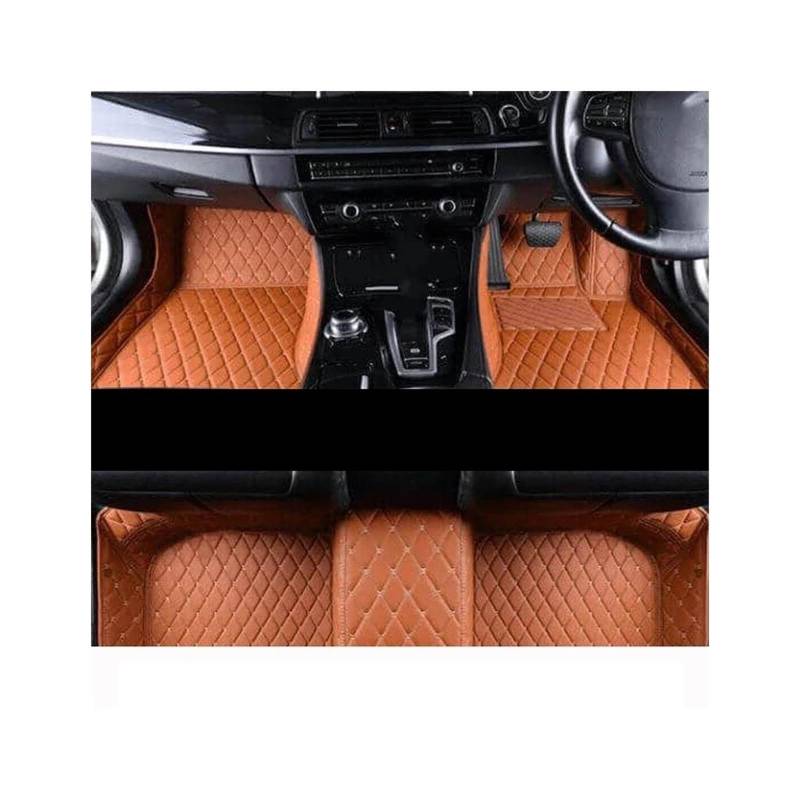 CAVINBDZ Für S&Koda Für Fabia 5J MG MK2 2007~2014 Auto Fußmatten Auto Teppiche Teppiche Leder Boden Matte Wasserdicht Pad Auto-Fußmatten-Teppiche(RHD,7) von CAVINBDZ