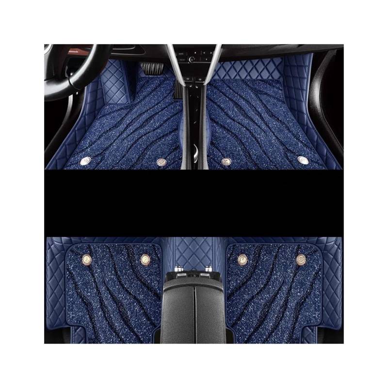 CAVINBDZ Maßgeschneiderte Vollauto-Fußmatte Für Chrysler 300C 2012 2013 2014 2015 Protector Foot Carpet Innenzubehör Auto-Fußmatten-Teppiche(9) von CAVINBDZ