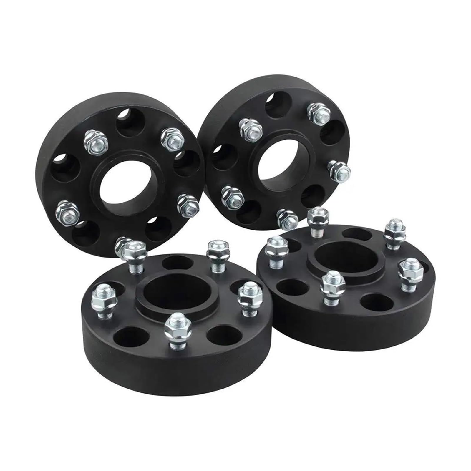 Für Jeep Für Wrangler JK 07-18 Für Grand Cherokee WJ WK 99-10 Für Commander XK 06-10 30mm Rad Spacer Adapter PCD 5x127mm CAVINBDZ(4 STÜCK) von CAVINBDZ