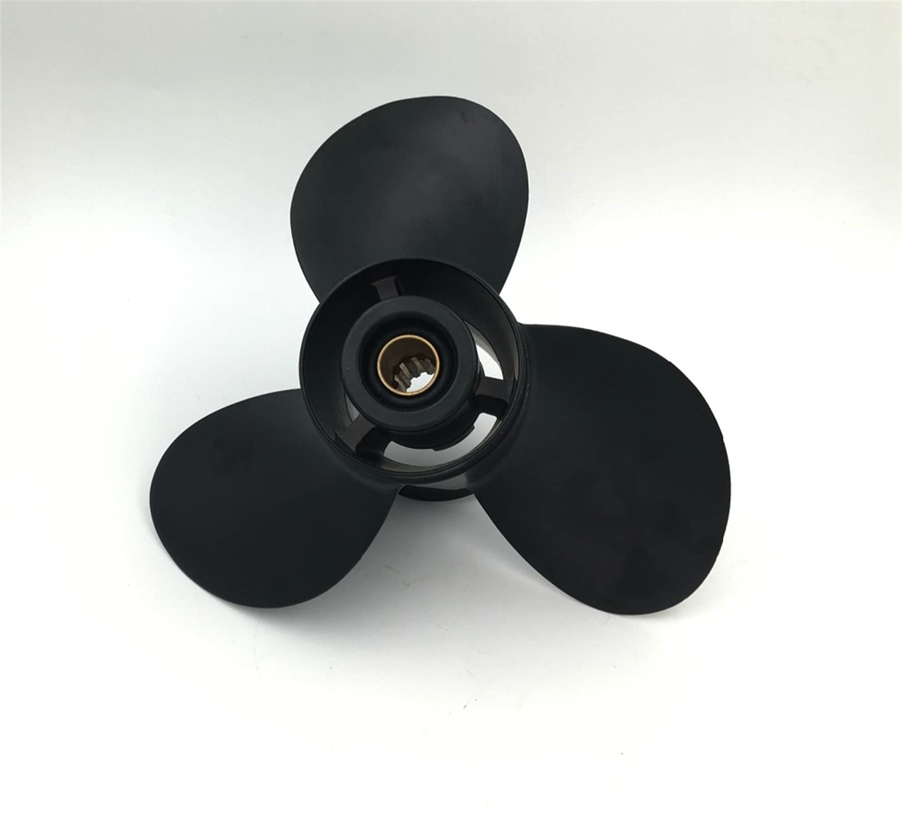 CAXUMO 10 1/4x14 25hp-30hp, for BRP-Propeller 10-Zahn-Spline-Aluminiumpropeller BRP-Bootszubehör Marinepropeller Propeller Außenborder von CAXUMO