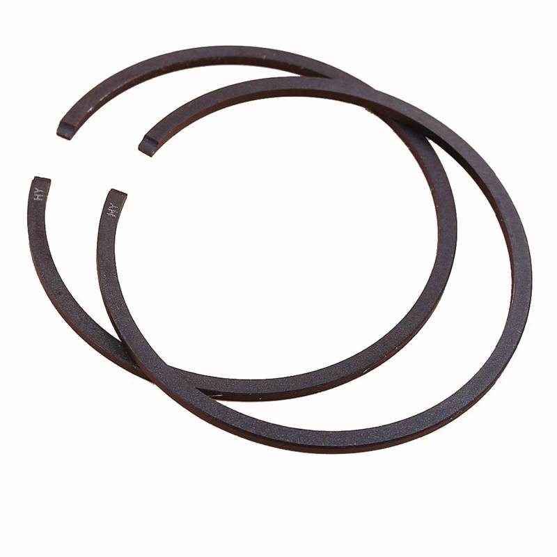 CAXUMO 2 Stück Los 44,7 mm * 1,2 mm Kolbenring, for STIHL 026 PRO MS-260 MS260 MS261 MS271C MS291 Kettensäge 1121 034 3002 Mehr Zylinder Motorkolbenringe von CAXUMO