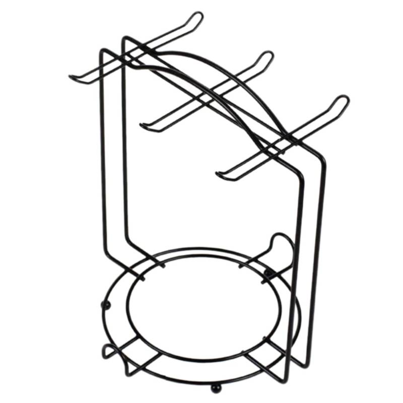 CAXUSD 1 STK Kaffeetassenhalter Untertasse Gestell Steht Haken Für Kaffeebecher Stand Veranstalter Becherbaum Neuheit Becherhalter Für Kaffeetassen Inhaber Gold Abs Black Rostfreier Stahl von CAXUSD