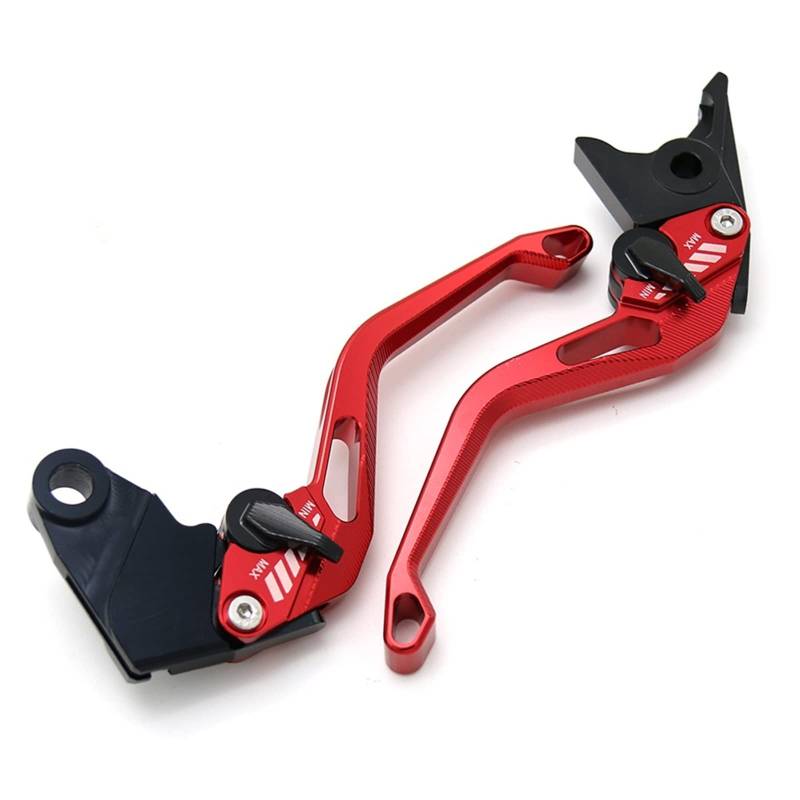 5D Kurze Bremskupplungshebel Passend Für Motorrad-3D-Griff Für YZF-R1 YZFR1 2004–2008 YZF-R6 YZFR6 2005–2016 Kupplungshebel Bremshebel Kupplung(Red) von CBCZTLLMVG