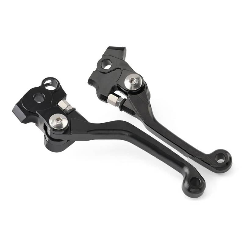 CNC Pivot Bremskupplungshebel Für Kawasaki Für KX 450 KX450X KX450SR 2019-2023 Motorradzubehör Kupplungshebel Bremshebel Kupplung(Black-SR) von CBCZTLLMVG