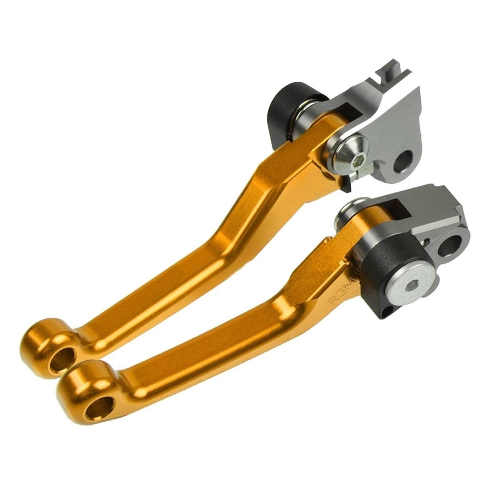 Motocross CNC Pivot Bremse Kupplung Hebel Motorrad Dirt Bike Für XG250 XG 250 Tricker 2004-2010 Kupplungshebel Bremshebel Kupplung(Gold) von CBCZTLLMVG