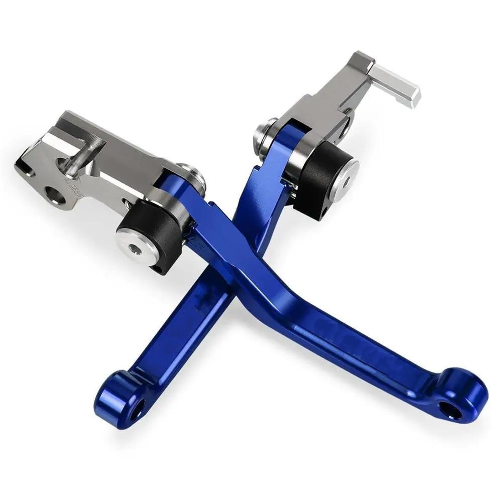 Motorcoss Pit Dirt Bike Pivot Faltbare Bremskupplungshebel Dirtbike Für Suzuki 250SB 2002 2003–2005 2006 Kupplungshebel Bremshebel Kupplung(Blue) von CBCZTLLMVG