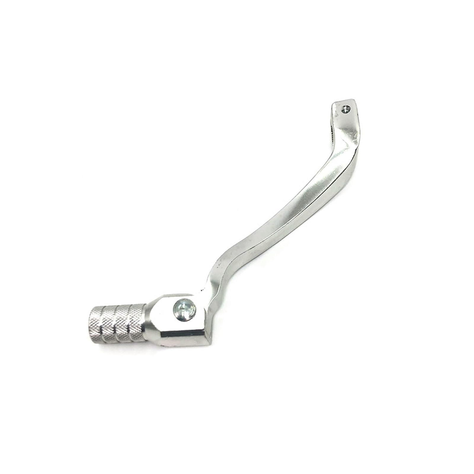 Schalthebel Armgestänge CNC-Aluminium-Anti-Fall-Klappschalthebel Motorrad-Schalthebelpedalhebel Für CRF230 CB 125 250 Für Die KAYO T6-Serie Motorrad-Schalthebelhalterung(Silver) von CBCZTLLMVG