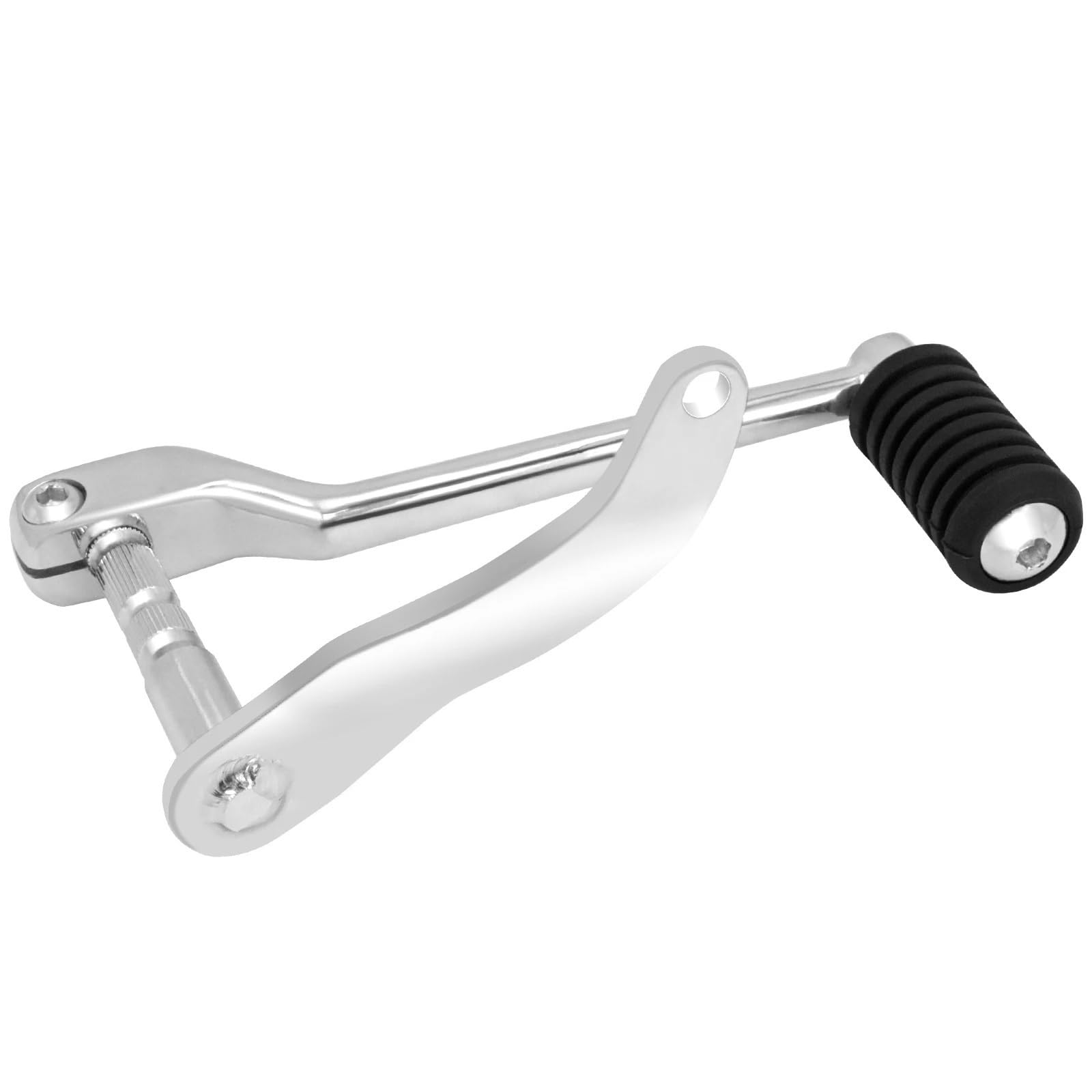 Schalthebel Armgestänge Chrom Motorrad Ferse Kappe Schalthebel Pedal Shifter Fußrasten Für Softail Heritage Slim Deluxe FLSL FLSTC FLS 2018-2023 Motorrad-Schalthebelhalterung von CBCZTLLMVG