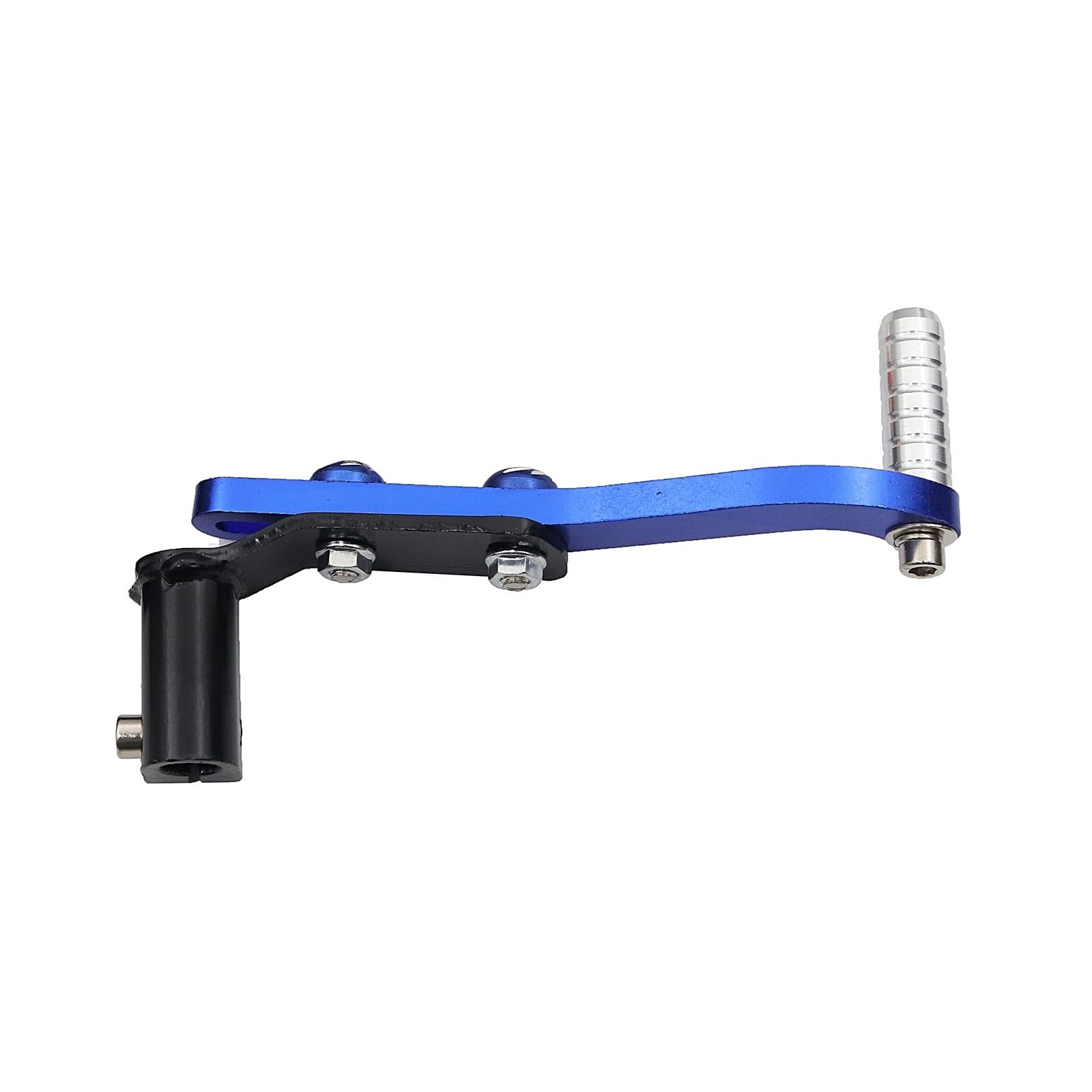 Schalthebel Armgestänge Für Dirt Bike Off Road Motorrad Für Kawasaki Für Suzuki Für LF150 Universal Motorrad Schalthebel CNC Aluminium Klapp Gangschaltung Pedal Motorrad-Schalthebelhalterung(Blue) von CBCZTLLMVG