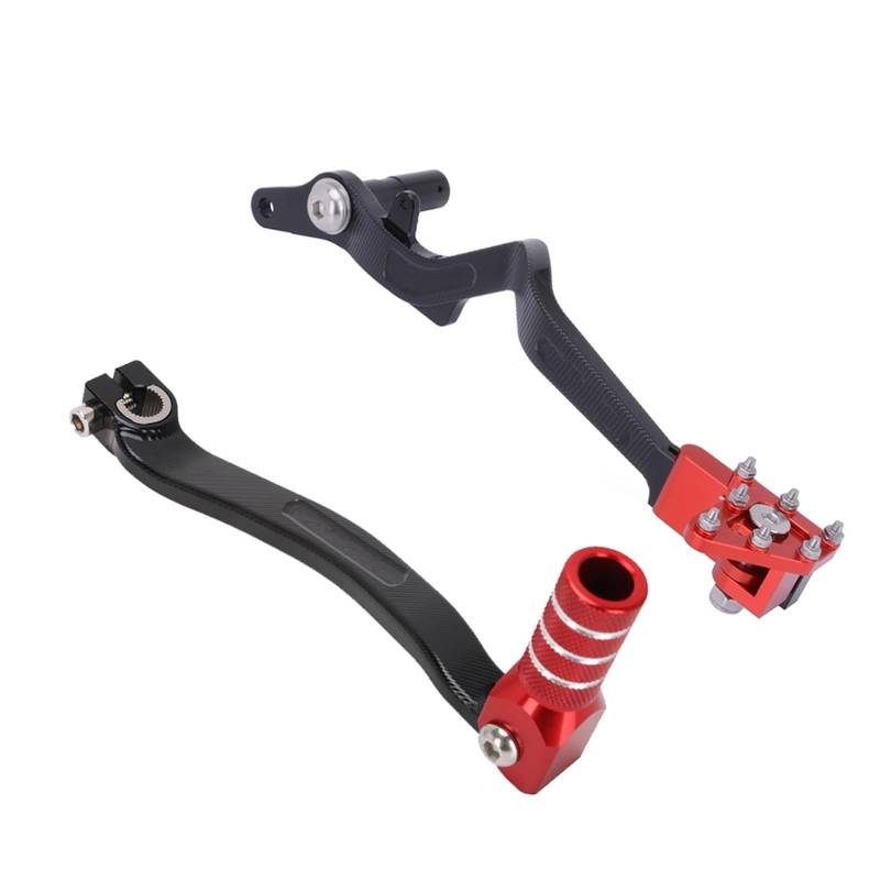 Schalthebel Armgestänge Für XR250R Für XR 250R 2000 2001 2002 2003 2004 Motorrad CNC Getriebe Shifter Shift Fuß Bremspedal Hebel Motorrad-Schalthebelhalterung(Set) von CBCZTLLMVG