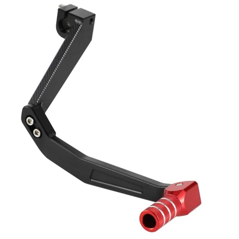 Schalthebel Armgestänge Motorrad Schalthebel Motocross Enduro Elektro Dirt Bike Für TRX350TM/FM 2004-2006 Motorrad-Schalthebelhalterung(Red) von CBCZTLLMVG