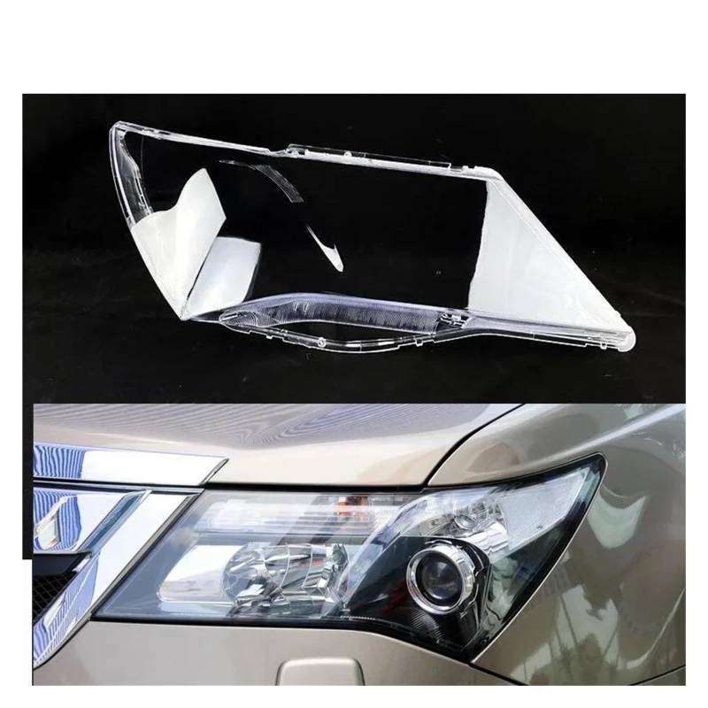 Auto Front Glas Objektiv Scheinwerfer Transparent Lampenschirm Lampe Shell Lichter Gehäuse Kompatibel for Honda Acura MDX 2007~2013 ​Scheinwerfer Abdeckung(1pcs Left) von CBLOVR