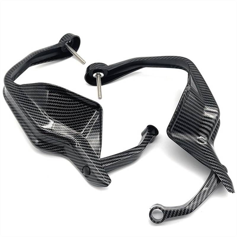 CBNFDKEOI Motorrad Handschutz Für B&MW F900R F900XR F 900R F 900XR 2020 21 22 2023 Motorrad Windabweiser Schild Carbon Handprotektoren Hand Protektoren Schutz(NO Logo Orange7) von CBNFDKEOI