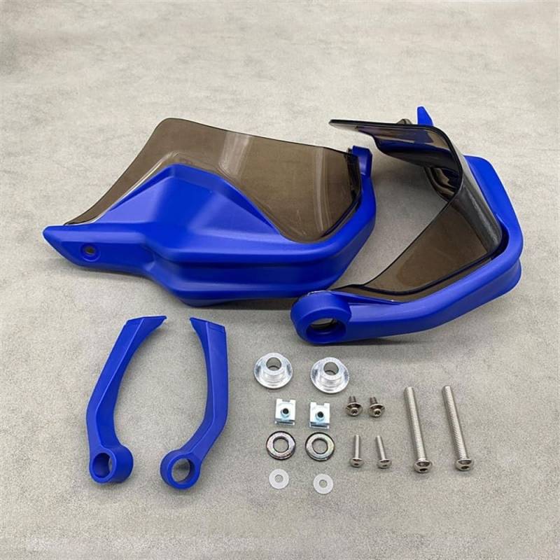 CBNFDKEOI Motorrad Handschutz Für B&MW R1200GS ADV F800GS Abenteuer S1000XR 2013-2019 Handschutz Schild Hand Schutzfolie Windschutzscheibe R 1250 GS LC(Blue Green-Set) von CBNFDKEOI