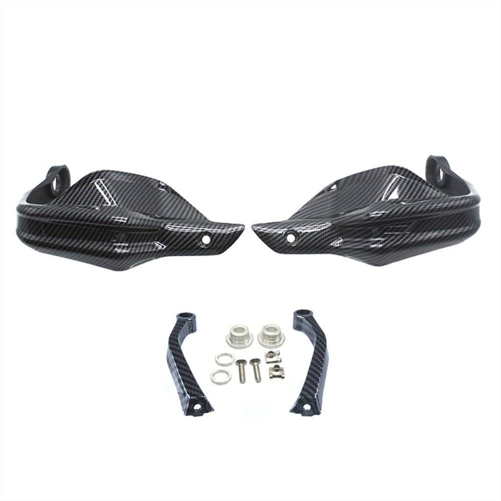 CBNFDKEOI Motorrad Handschutz Für B&MW S1000XR S 1000XR S1000 XR 2016-2019 2017 2018 Motorrad Carbon Handprotektoren Schild Guards Windschutzscheibe Hand Wind Schutz(Carbon28) von CBNFDKEOI