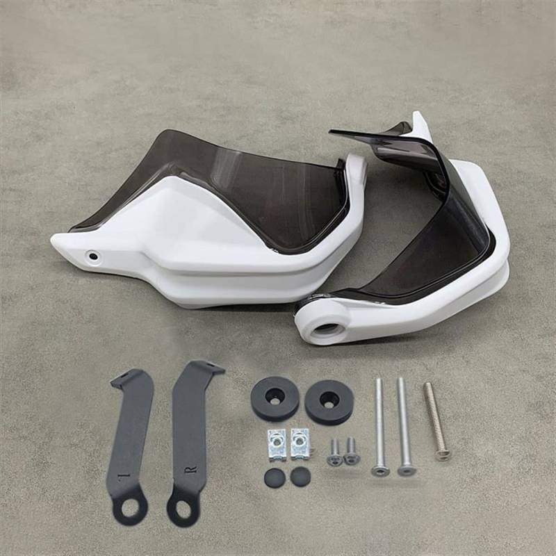 CBNFDKEOI Motorrad Handschutz Für H&ONDA CB650R CB 650R 2019 2020 2021 Motorrad Handschützer Bremse Kupplung Hebel Schutz Handschutz Schild CB650 R Zubehör(White83) von CBNFDKEOI