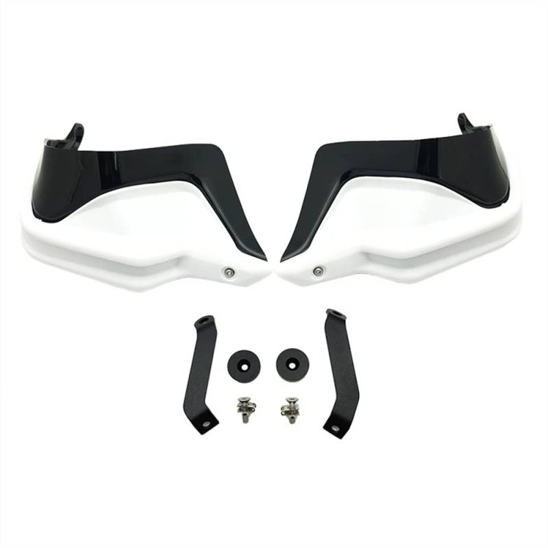 CBNFDKEOI Motorrad Handschutz Für H&ONDA NC750X DCT NC750S NC700X CTX700 2013-2021 2022 Motorrad ABS Handprotektoren Schild Guards Windschutzscheibe Hand Wind Schutz(White Black81) von CBNFDKEOI