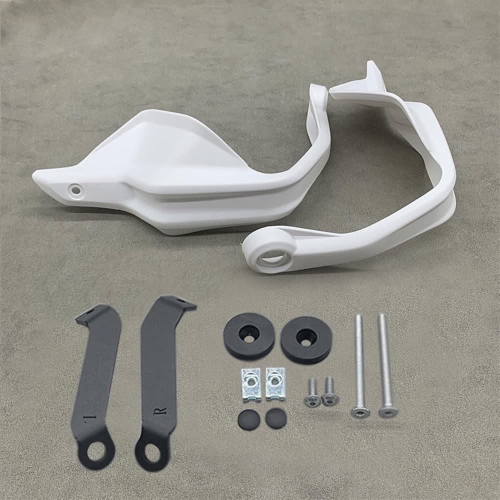 CBNFDKEOI Motorrad Handschutz Für H&ONDA NC750X DCT NC750S NC700X CTX700 2013-2021 Motorrad ABS Handprotektoren Schild Guards Windschutzscheibe Hand Wind Schutz(White68) von CBNFDKEOI