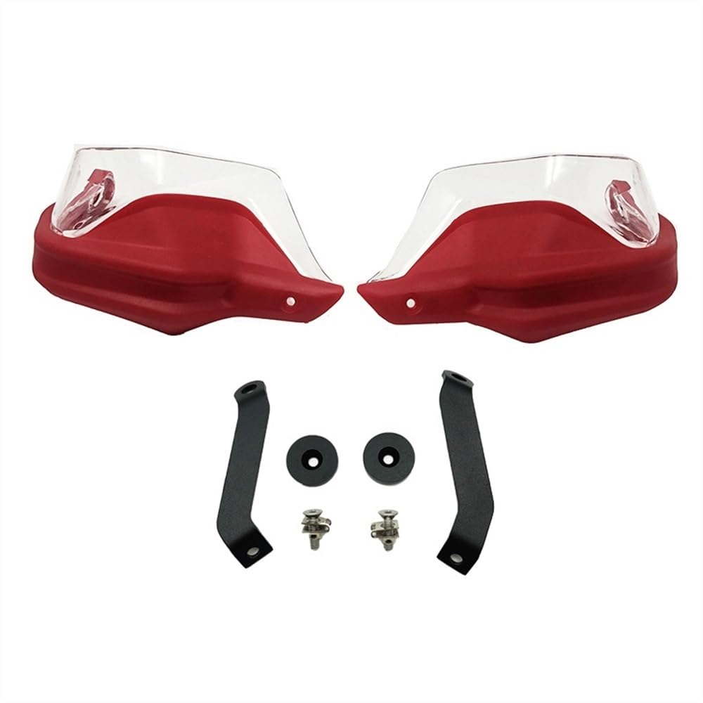 CBNFDKEOI Motorrad Handschutz Für H&ONDA NC750X DCT NC750S NC700X NC 750X2013-2021 2022 Motorrad Handprotektoren Schild Guards Windschutzscheibe Hand Wind Schutz(Red18) von CBNFDKEOI