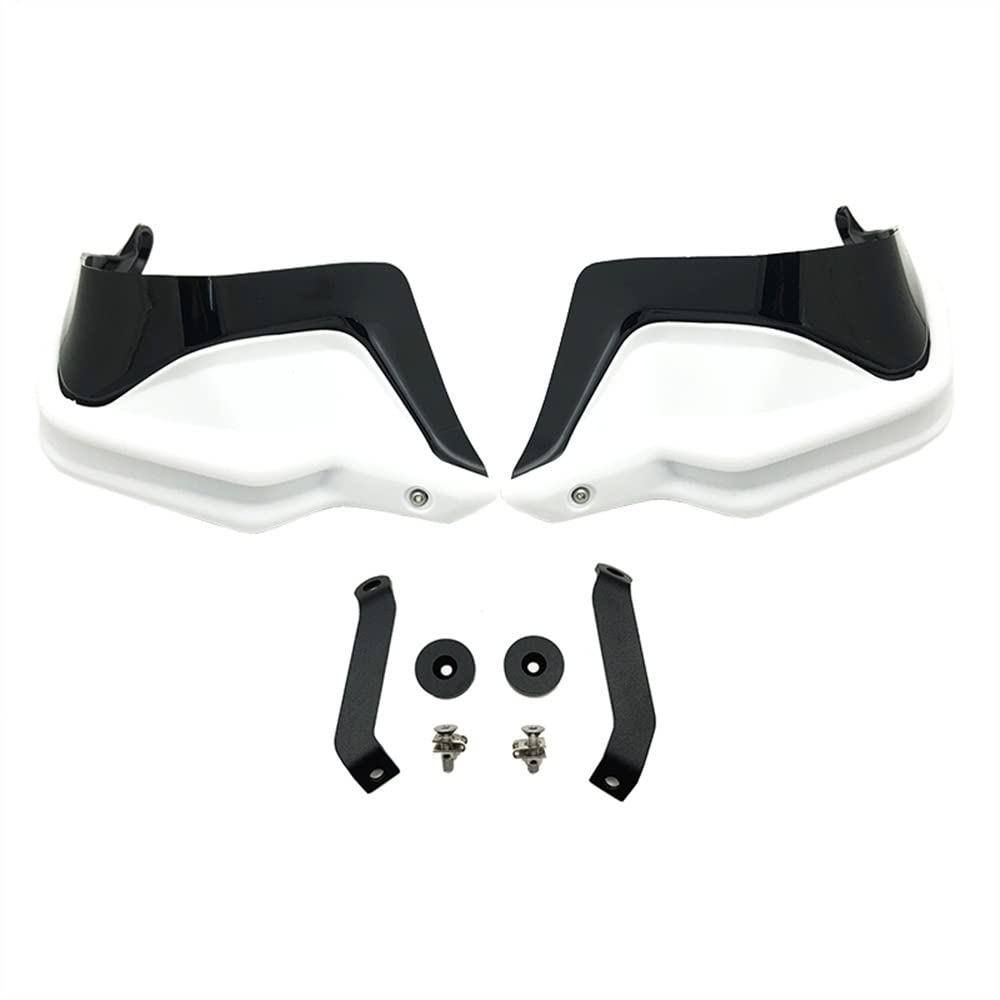 CBNFDKEOI Motorrad Handschutz Für H&ONDA NC750X DCT NC750S NC700X NC 750X2013-2021 Motorrad Handprotektoren Schild Guards Windschutzscheibe Hand Wind Schutz(White Black17) von CBNFDKEOI