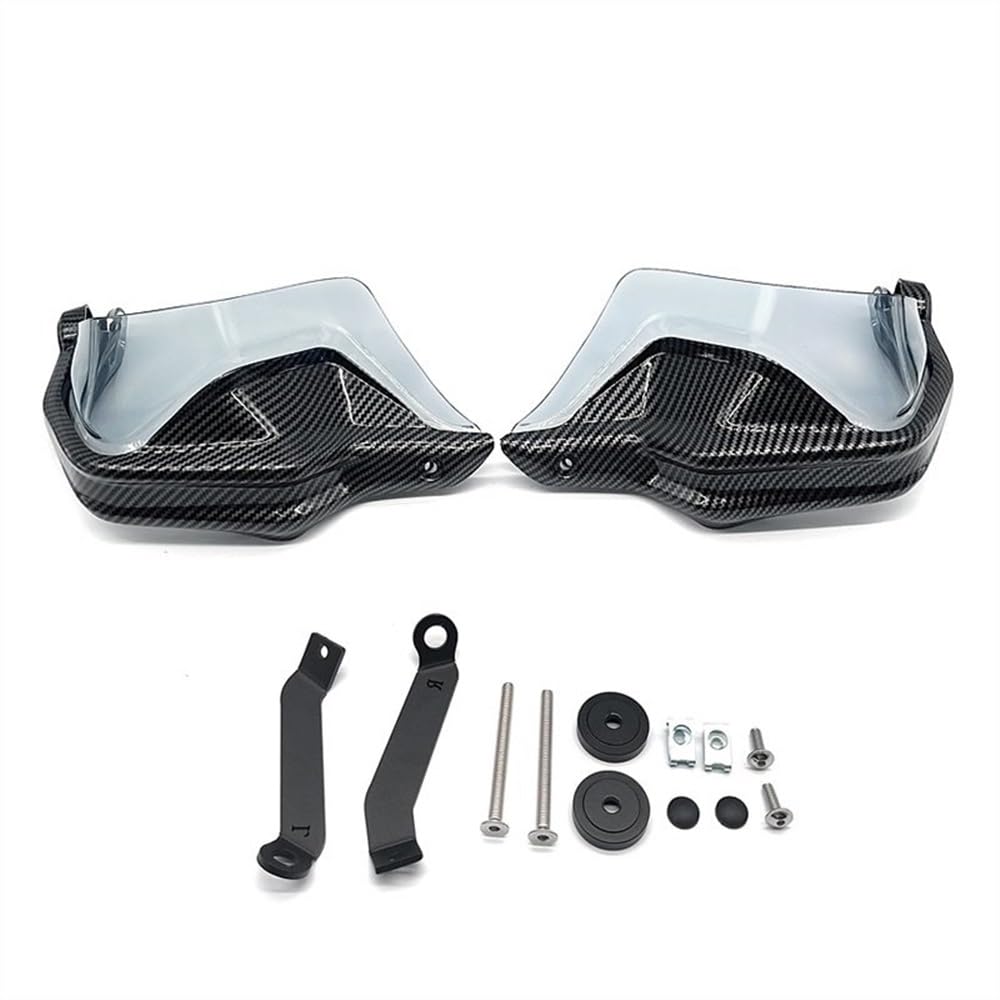 CBNFDKEOI Motorrad Handschutz Für H&ONDA NC750X DCT NC750S NC700X NC 750X2013-2022 2020 2021 Motorrad Handschutz Schild Hand Schutzfolie(Carbon smoke66) von CBNFDKEOI