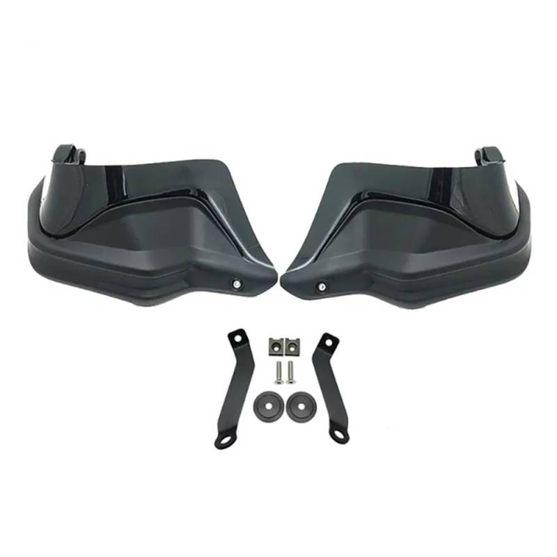 CBNFDKEOI Motorrad Handschutz Für HO&NDA NC750X DCT NC750S NC700X NC 750 X 2013-2023 Motorrad Carbon Handprotektoren Schild Guards Windschutzscheibe Hand Wind Schutz(Black Set) von CBNFDKEOI