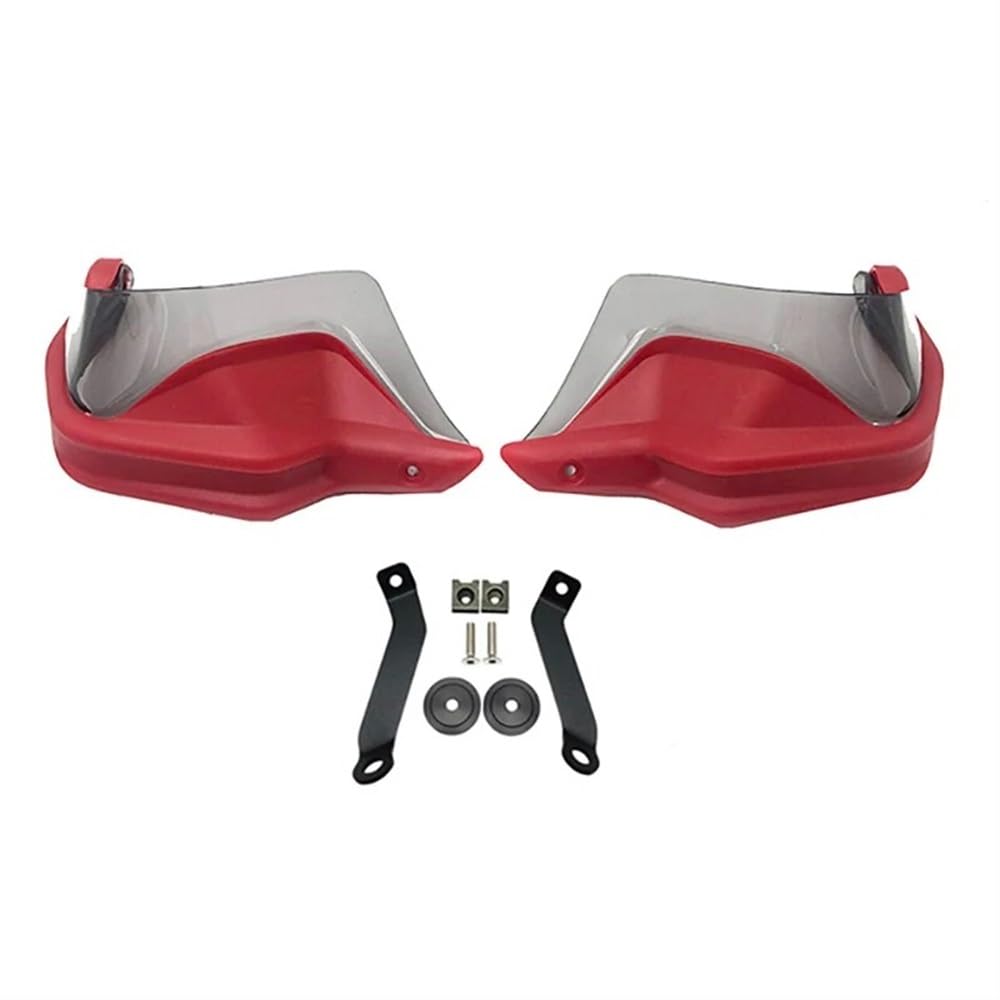 CBNFDKEOI Motorrad Handschutz Für HO&NDA NC750X DCT NC750S NC700X NC 750 X 2013-2023 Motorrad Handprotektoren Schild Guards Windschutzscheibe Hand Wind Schutz(Red78) von CBNFDKEOI