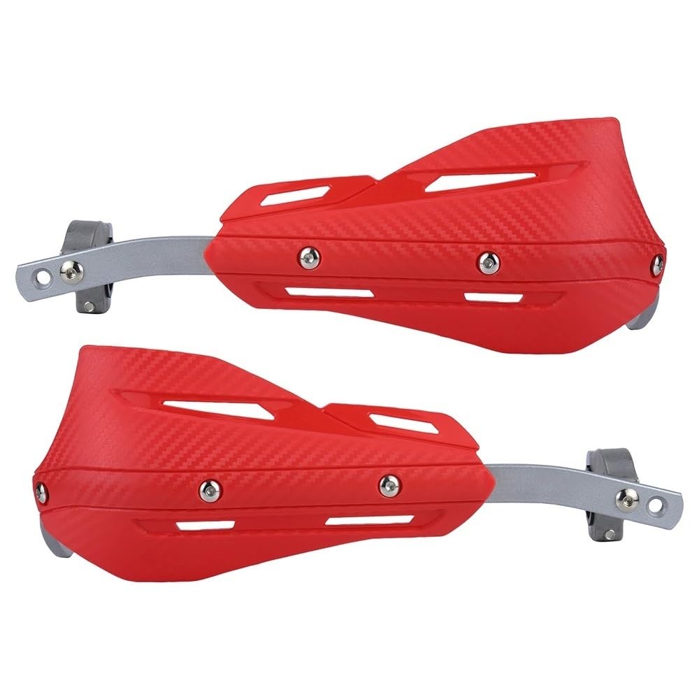 CBNFDKEOI Motorrad Handschutz Motorrad Handschutz Lenker Schild Schutz Für Suzuki DRZ400 SE SM(Red) von CBNFDKEOI