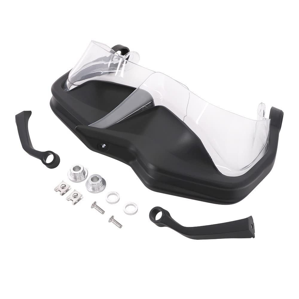 CBNFDKEOI Motorrad Handschutz Motorrad Handschutz Schild Hand Schutzfolie Windschutzscheibe Für B&MW R1200GS LC Abenteuer F800GS S1000XR 13-18 R1250GS ADV 18-19(Black32) von CBNFDKEOI