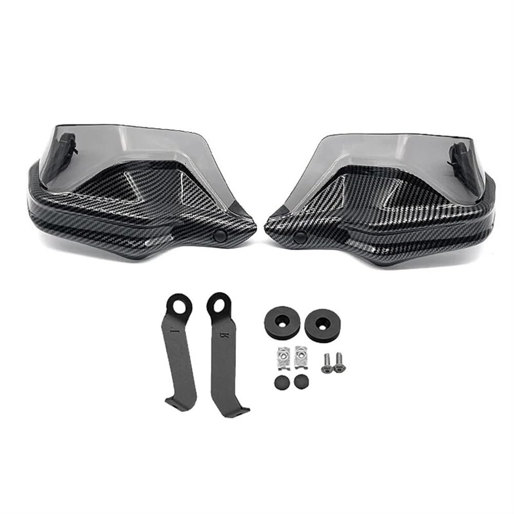 CBNFDKEOI Motorrad Handschutz Motorrad-Lenker-Handschutz, Passend Für Ho&nda Integra750 NC750D Integra 750 NC750 NC 750 D Shield Handschutz-Schutz-Windschutzscheibe(Grey2) von CBNFDKEOI