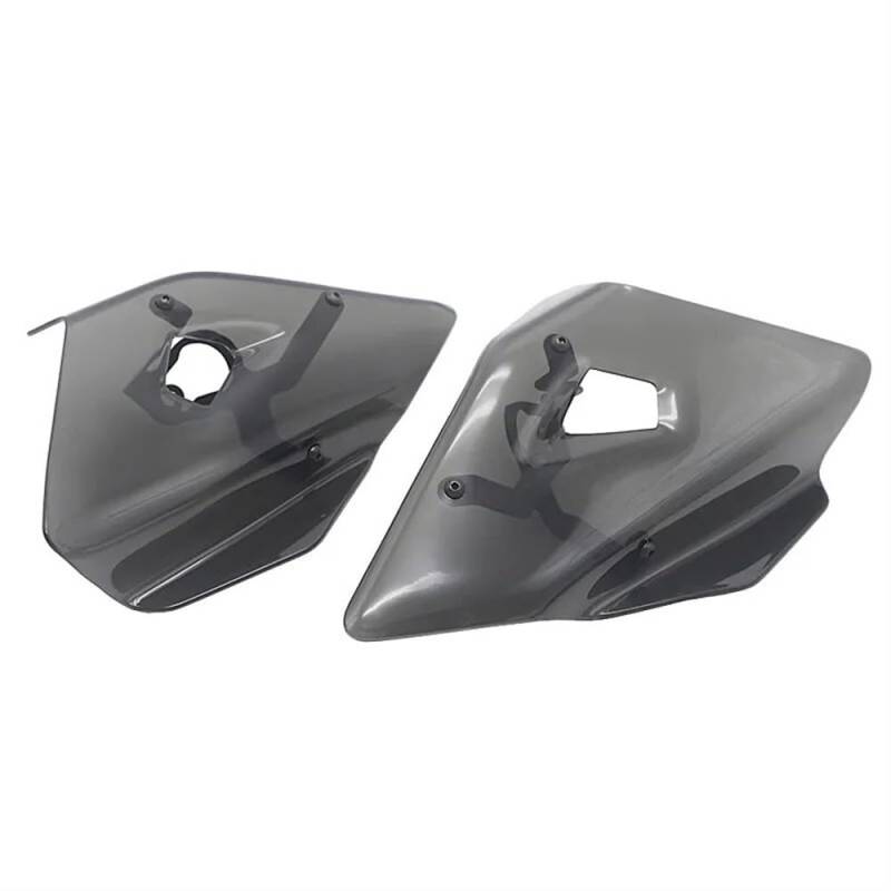 CBNFDKEOI Motorrad Handschutz Motorrad Obere Seite Windabweiser Paar Verkleidung Windschutzscheibe Schild Windschutzscheibe Handschutz FÜR B&MW R1200GS R1250GS R 1200 1250 GS(Smoke44) von CBNFDKEOI