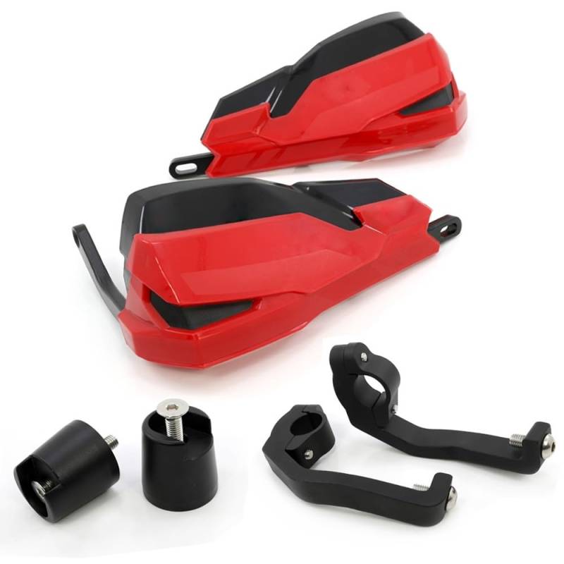 CBNFDKEOI Motorrad Handschutz Motorrad Windschutz Griff Handschützer Motocross Handprotektoren Für H&ONDA CB500X CB500F 2019-2020(Red3) von CBNFDKEOI