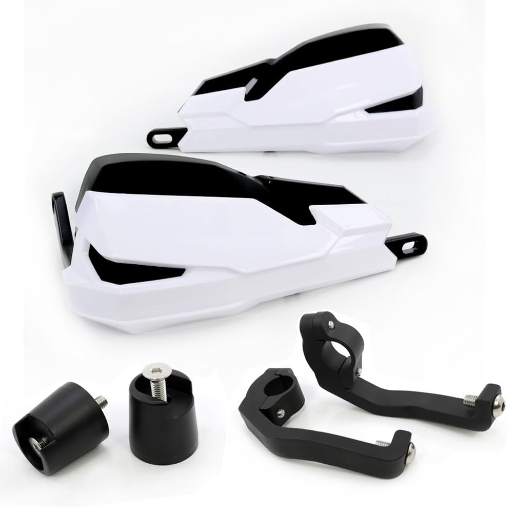 CBNFDKEOI Motorrad Handschutz Motorrad Windschutz Griff Handschützer Motocross Handprotektoren Für H&ONDA CB500X CB500F 2019-2020(White7) von CBNFDKEOI