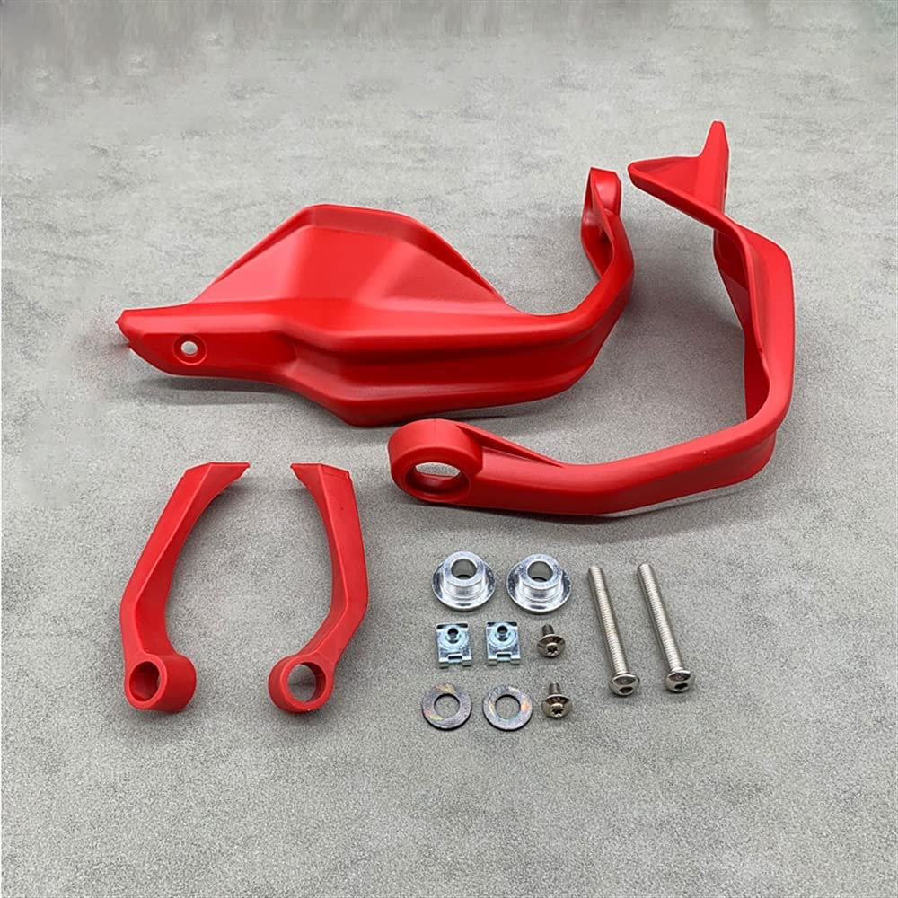 CBNFDKEOI Motorrad Handschutz Motorrad Zubehör Windschutzscheibe Für B&MW S1000XR S1000 XR 2016 2017 2018 2019 2020 2021 Handschutz Hand Schild Schutz(Red55) von CBNFDKEOI