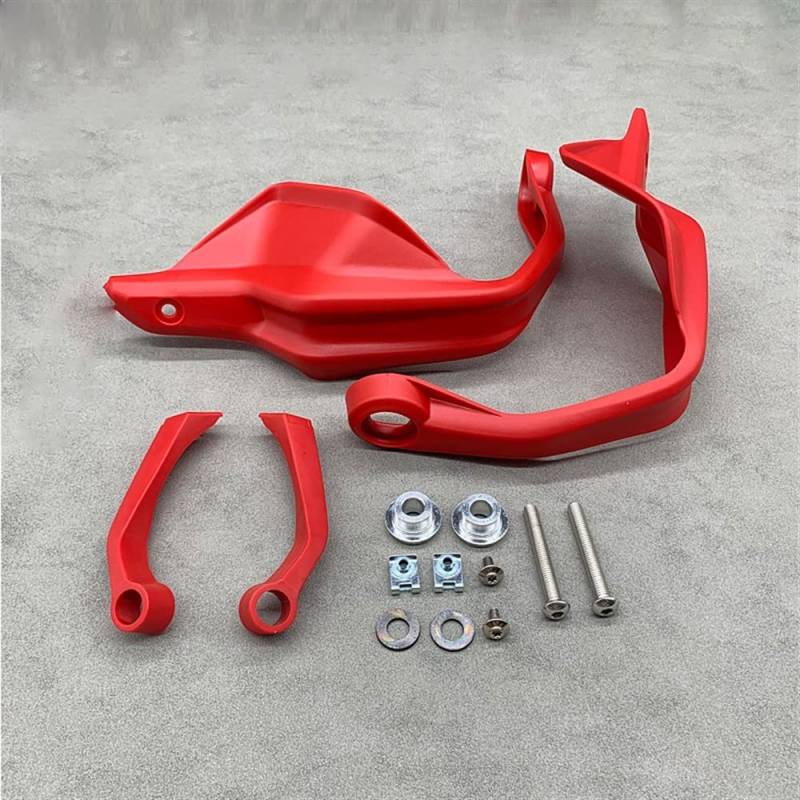 CBNFDKEOI Motorrad Handschutz Motorrad Zubehör Windschutzscheibe Für B&MW S1000XR S1000 XR 2016 2017 2018 2019 2020 2021 Handschutz Hand Schild Schutz(Red55) von CBNFDKEOI