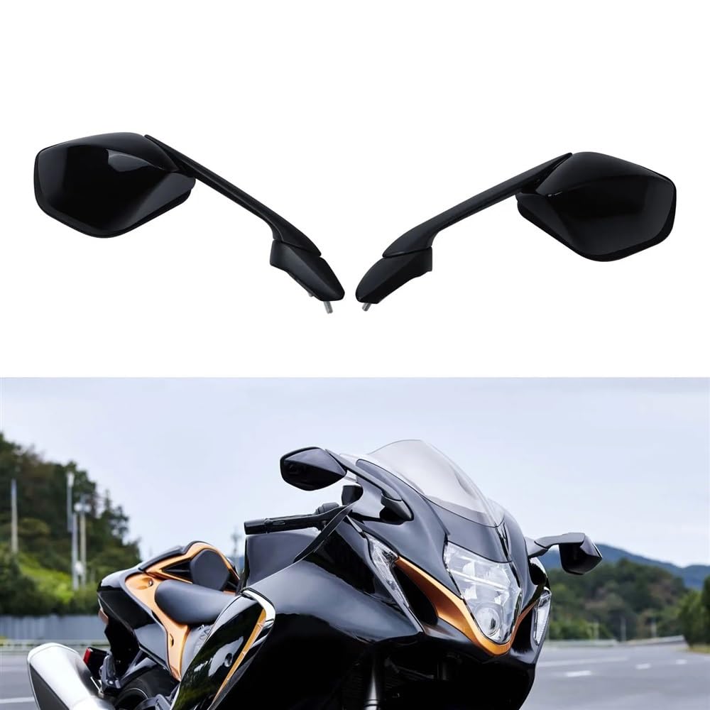 CBNFDKEOI Motorrad-Seitenspiegel Motorrad-Rückspiegel Für Suzuki Hayabusa 1300 GSX1300R 2022 2023 2024 von CBNFDKEOI