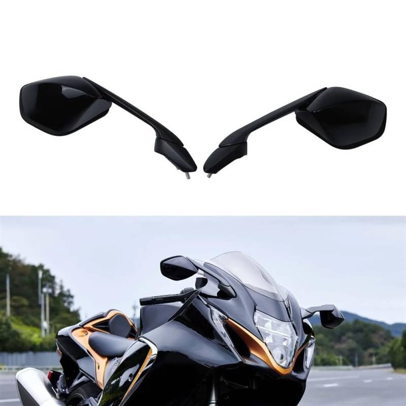 CBNFDKEOI Motorrad-Seitenspiegel Motorrad-Rückspiegel Für Suzuki Hayabusa 1300 GSX1300R 2022 2023 2024 von CBNFDKEOI