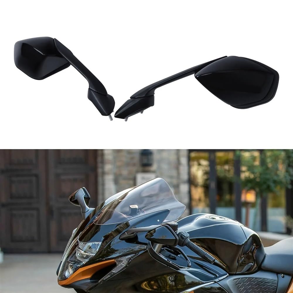 CBNFDKEOI Motorrad-Seitenspiegel Motorrad-Seitenrückspiegel Links Und Rechts Für Suzuki Hayabusa 1300 GSX1300R 2022 2023 2024 von CBNFDKEOI