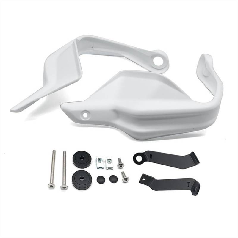 Motorrad Handschutz Für H&ONDA NC750X DCT NC750S NC700X CB650F CB500X 2023 Motorrad Handprotektoren Schild Guards Windschutzscheibe Hand Wind Schutz(White45) von CBNFDKEOI