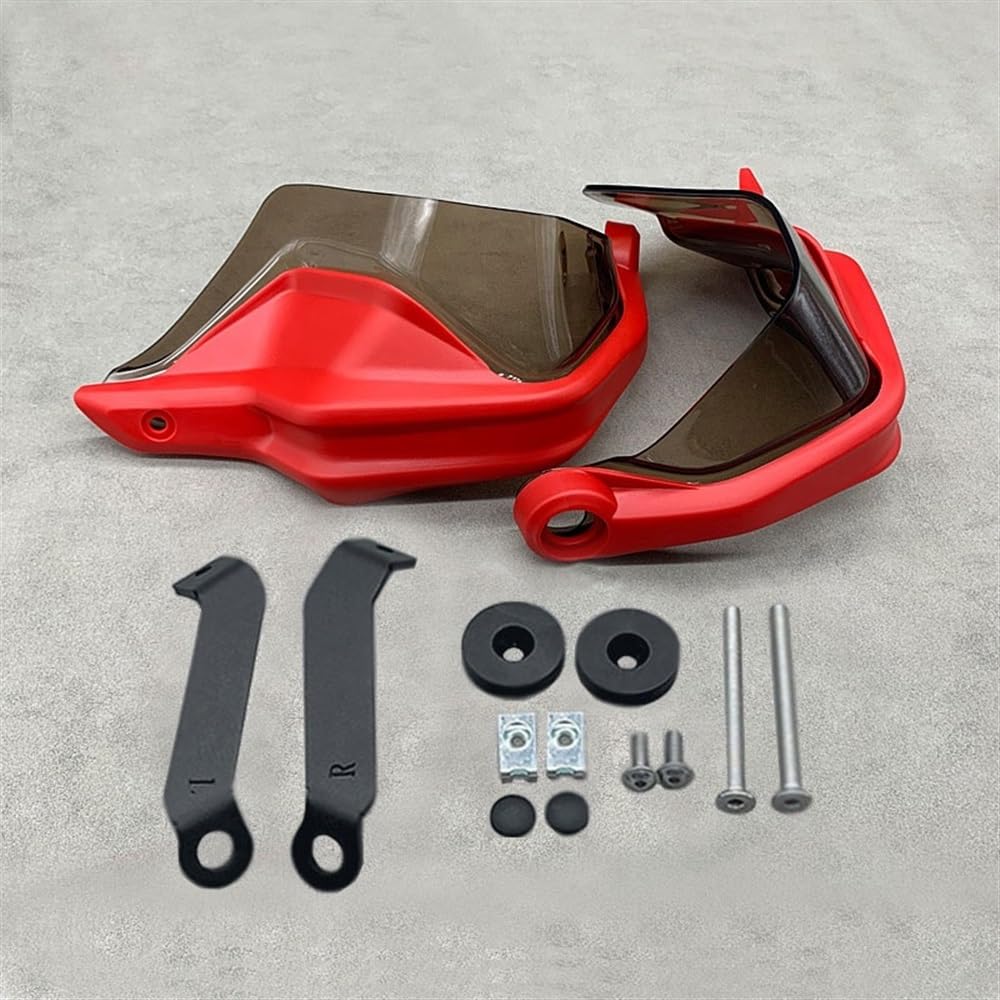 Motorrad Handschutz Für H&ONDA NC750X NC750 X NC750S 2013-2021 CB650F NC 750 S X Motorrad-Handschutz, Brems- und Kupplungshebelschutz, Handschutz(Red18) von CBNFDKEOI