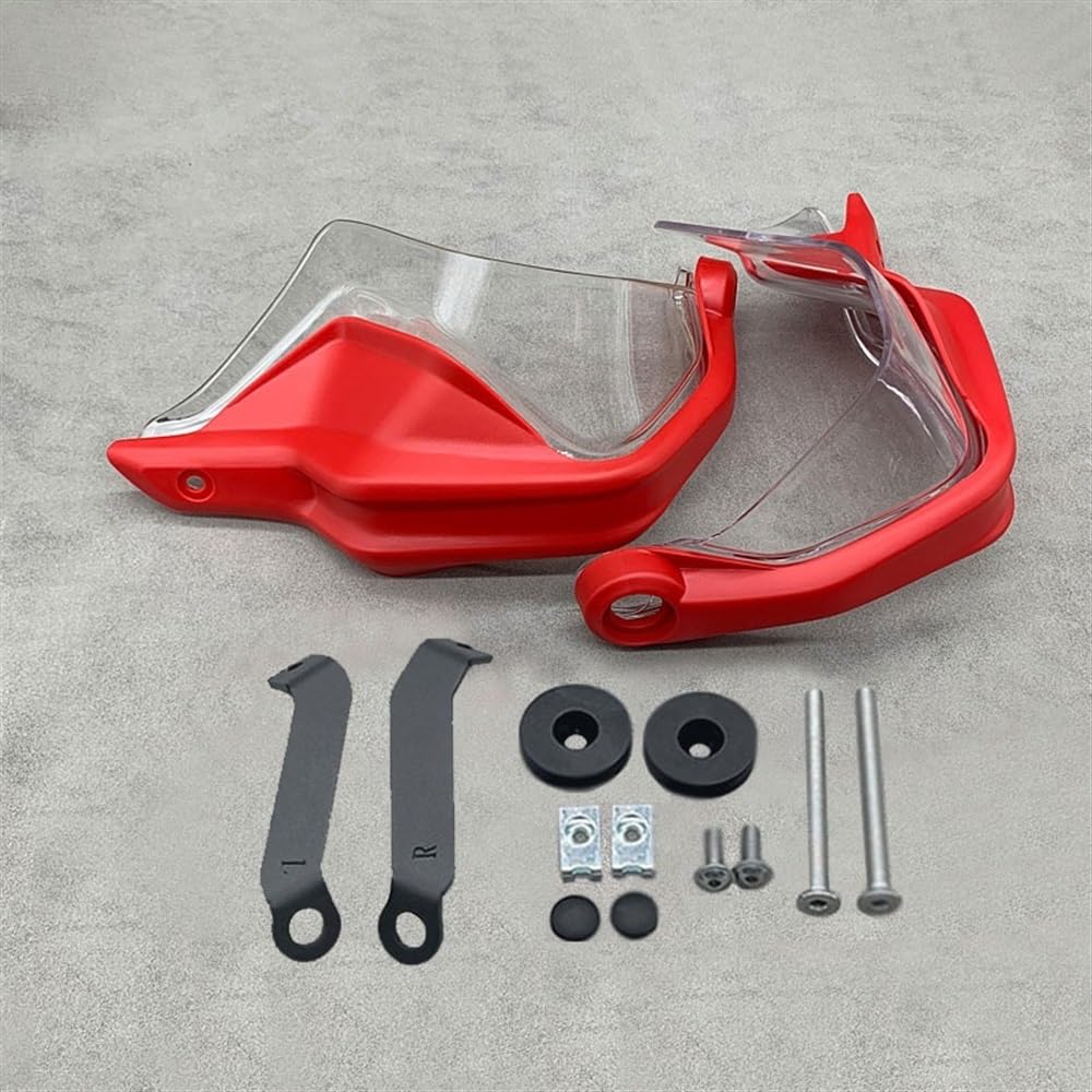 Motorrad Handschutz Für H&ONDA NC750X NC750 X NC750S 2013-2021 CB650F NC 750 S X Motorrad-Handschutz, Brems- und Kupplungshebelschutz, Handschutz(Red48) von CBNFDKEOI