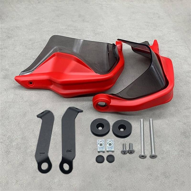 Motorrad Handschutz Für H&ONDA NC750X NC750 X NC750S 2013-2021 CB650F NC 750 S X Motorrad-Handschutz, Brems- und Kupplungshebelschutz, Handschutz(Red78) von CBNFDKEOI