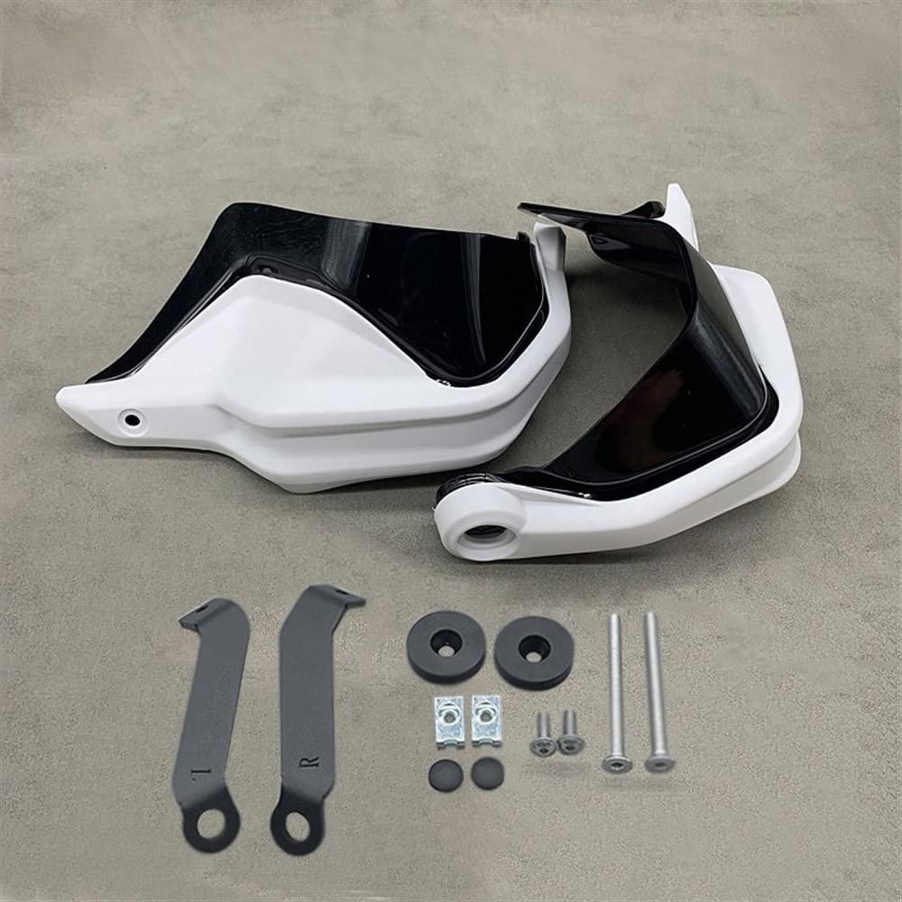 Motorrad Handschutz Für H&ONDA NC750X NC750 X NC750S 2013-2021 CB650F NC 750 S X Motorrad-Handschutz, Brems- und Kupplungshebelschutz, Handschutz(White Black17) von CBNFDKEOI