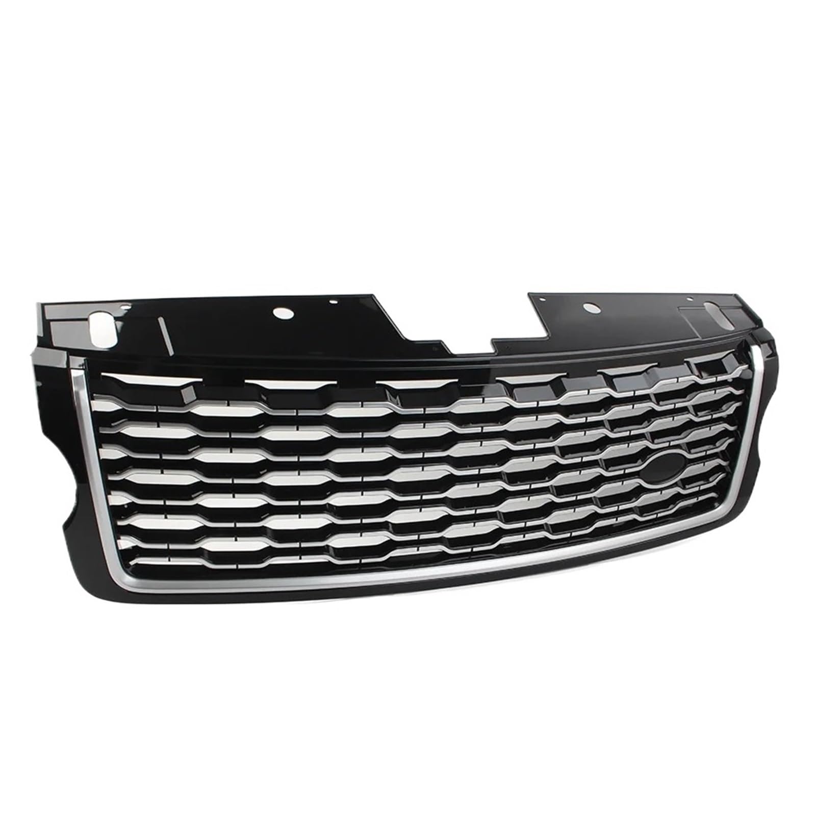 CBXPXVXP Auto-Frontstoßstange, oberer Mesh-Grill, Facelift, kompatibel mit Land Rover Range Rover Vogue L405 2013 2014 2015 2016 2017 LR098080 LR098084(Black) von CBXPXVXP