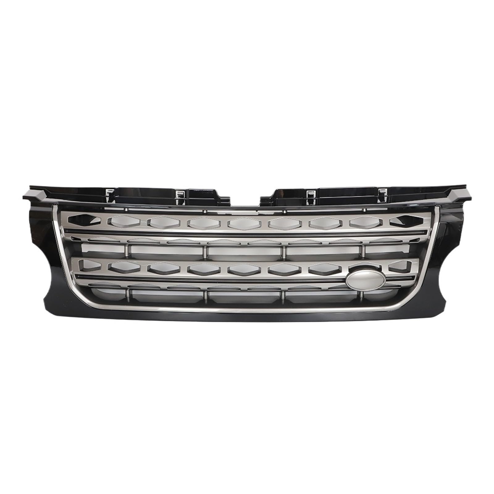 CBXPXVXP Auto-Frontstoßstangen-Kühlergrill, Gitterschutz, kompatibel mit Land Rover Discovery 4 LR4 2014–2016 L319, Mittelteil, oberer Renngrill, Autozubehör(Gray Net B Frame) von CBXPXVXP