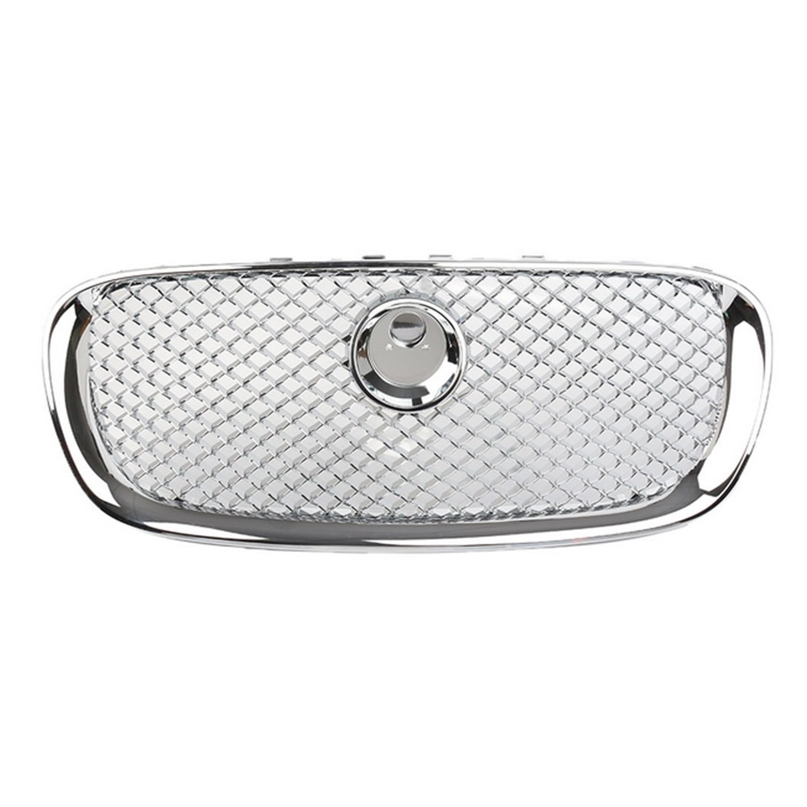 CBXPXVXP Frontgrill Mittelteil Styling Oberer Grill Kompatibel for Jaguar XF/XF 2008 2009 2010 2011 W/Logo 08 09 10 11 Autozubehör(C Grille Logo) von CBXPXVXP